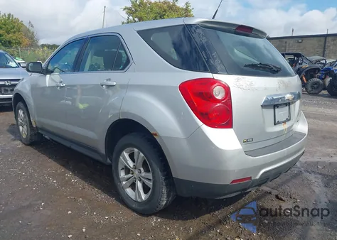 2013 Chevrolet Equinox Ls из США, поврежденный, VIN 2GNALBEK8D6133644